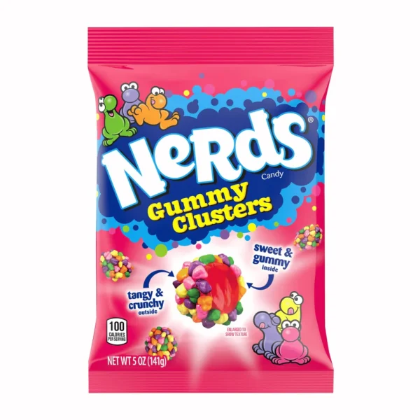Nerds Gummy Clusters 85g Bag