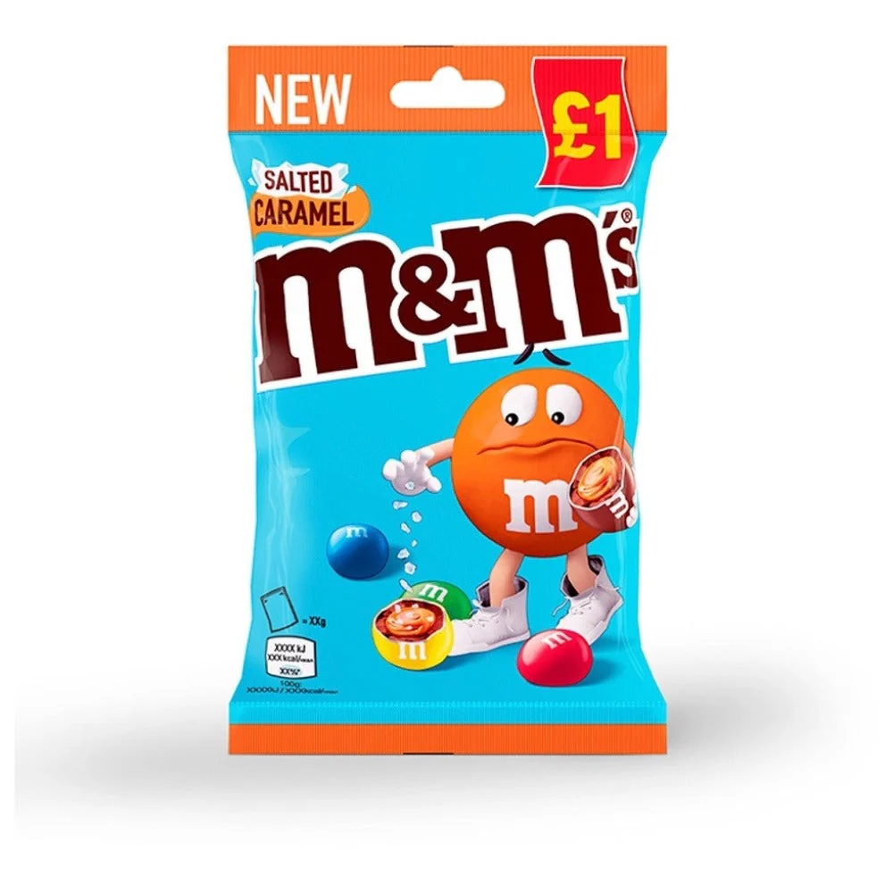 M&M's Treat Bag Salted Caramel 80g