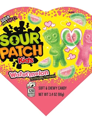 Sour Patch Kids Sour Hearts Watermelon - 96g