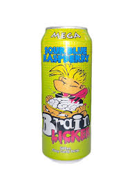 images (2) Mega Brain Licker Sour Raspberry 500ml