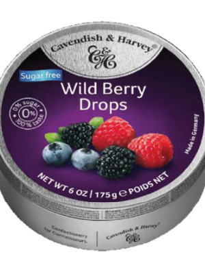 Cavendish & Harvey Sugar Free Wild Berry Drops 175g