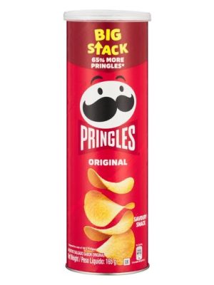 Pringles Original Potato Chips 165g Big Stack