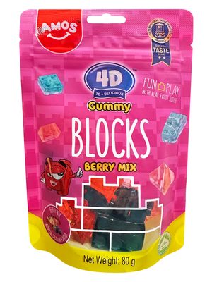 silo-product-image-v2-24Sep2025-180043-6936756277738-Straight_on-355113-44_400Wx400H Amos 4D Gummy Blocks Berry Mix 80g