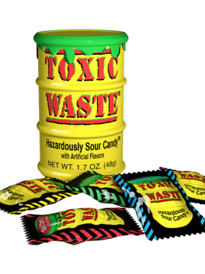 Toxic Waste - Yellow Sour Candy - 42g