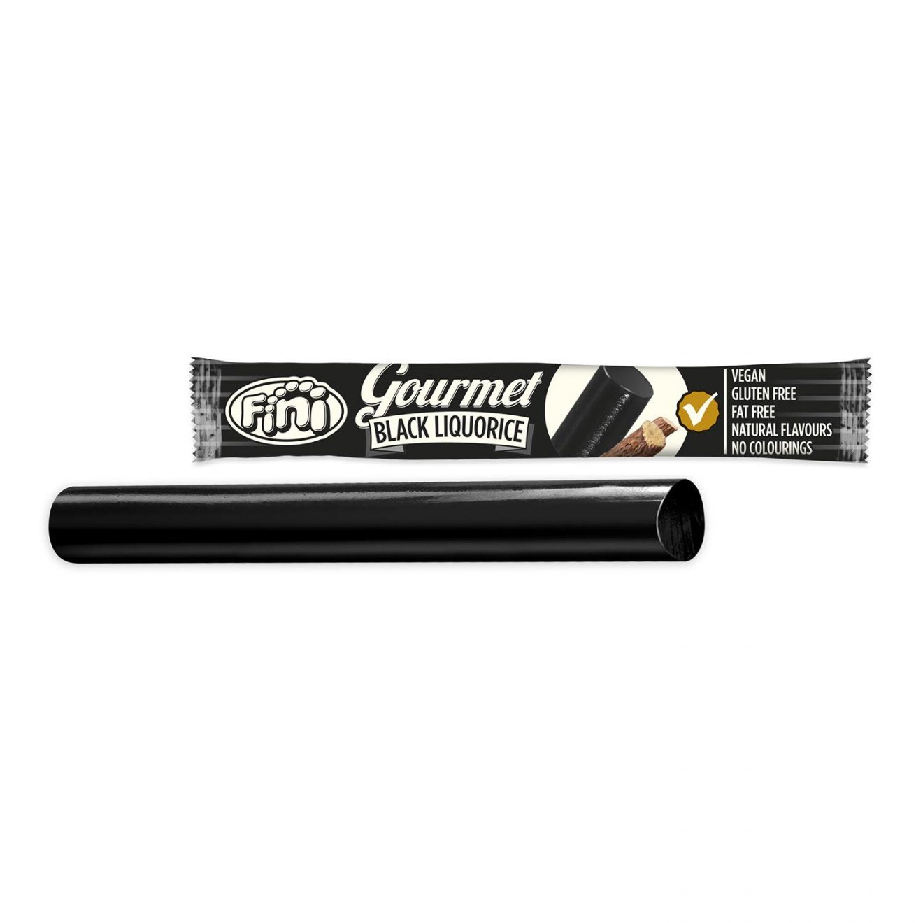 Fini Gourmet Black Liquorice 32g • Tasko Sweets
