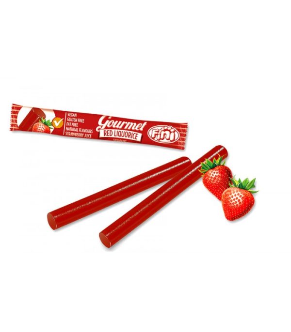 Fini Gourmet Strawberry Liquorice 32g