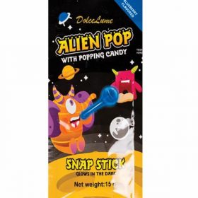 Alien Pop with Popping Candy 15g Blueberry