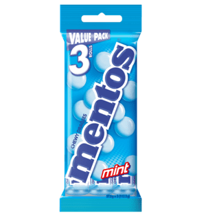 Mentos Mint 3 Pack (112.5g)