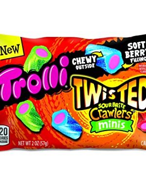 Trolli Twisted Sour Brite Crawlers Minis 57g