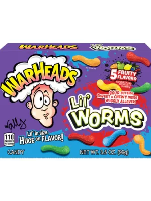 Warheads Lil' Worms 99g