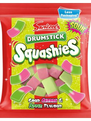 Swizzels Drumstick Squashies Sour Cherry & Apple 140g