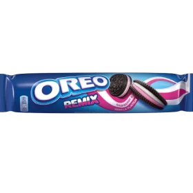 Oreo Remix Vanilla & Raspberry Flavoured Biscuit 157g