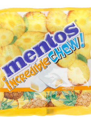 Mentos Pineapple Incredible Chew 72g Packet