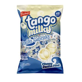 Tango Milky Vanilla Cupcake Lollipops 48's