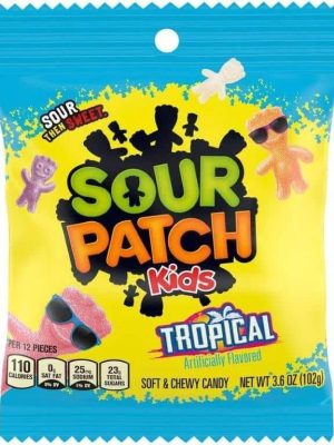 Sour Patch Kids Tropical Bag 102g