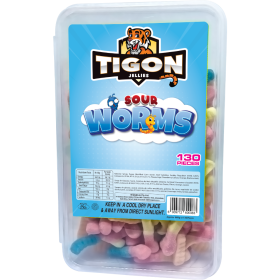 Tigon Sour Worms 130's