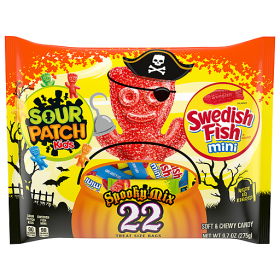 Spooky Mix 22- Sour Patch Kids/ Swedish Fish Halloween Edition 275g