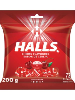 Halls Cherry 72's