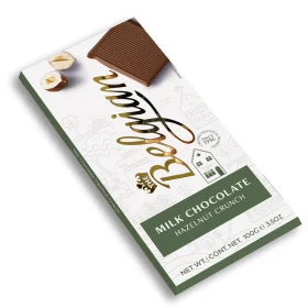 The Belgian Milk Hazelnut Crunch 100g