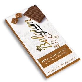 The Belgian Milk Chocolate with Salted Caramel 100g