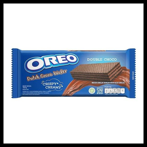 Oreo Dutch Cocoa Wafer Double Choco 117g