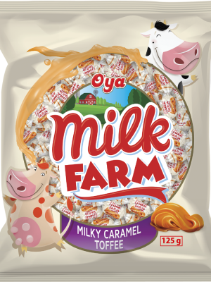Oya Milk Farm Milky Caramel Toffee 125g