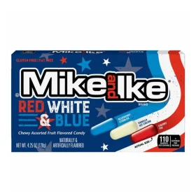 Mike & Ike Red White & Blue 120g