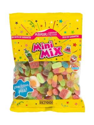 Golosinas Mini Mix con pica Hacendado 300g