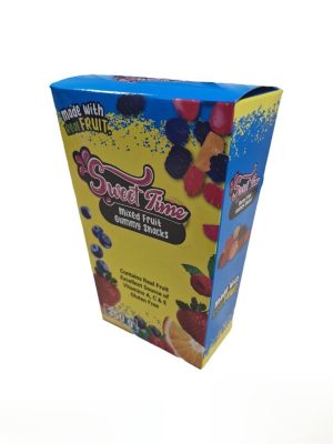 Sweet Time Mixed Fruit Gummy Snacks 350g