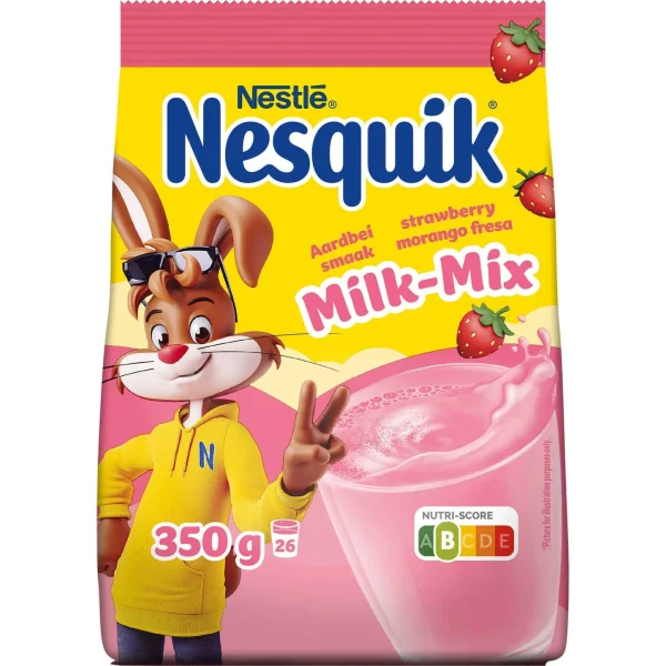nesquik-fresa-soluble-350g-sabor-brasileno-de-nestle-867502 Nesquik Strawberry 350g Pouch