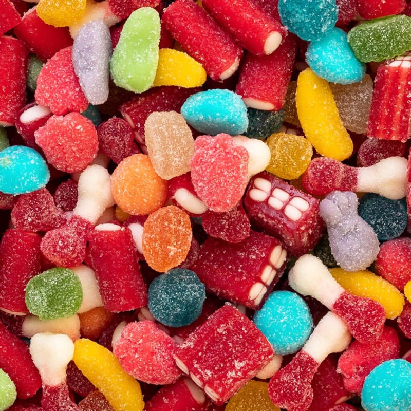 Vidal Sour Mini Mix 180g – Tasko Sweets