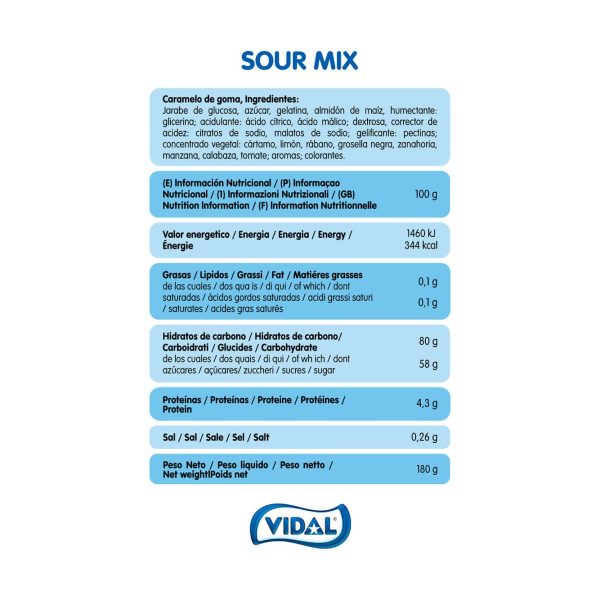 Vidal Sour Mix 180g