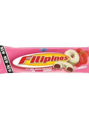 17992-644-Filipinos-Milk-Chocolate-With-Red-Fruits-Ring-Biscuit-128g Filipinos Biscuits with Real White Chocolate & Berries128g