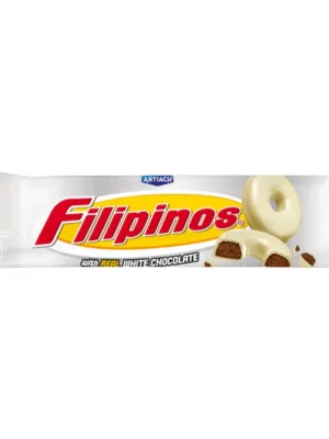 FilipinosChocolateWhite Filipinos Cookies Coated in White Chocolate 120g