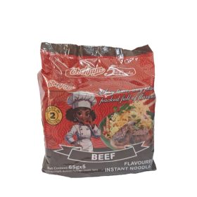 Chef Yum Instant Noodles 5 Pack x 65g - Beef Flavour