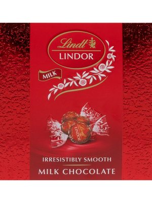 Lindt Lindor Milk Chocolate Truffles in Red Box 87.5 g
