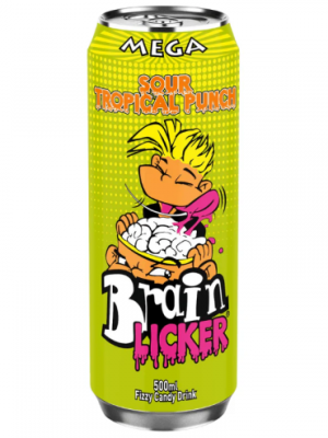 Mega Brain Licker Sour Tropical Punch 500ml