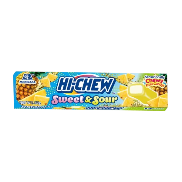 Hi-Chew Fruit Chews Sour Pineapple 57g