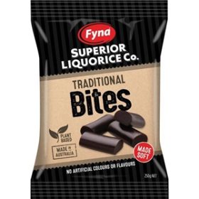 Fyna Traditional Liquorice Bites 250g