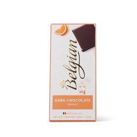 The Belgian Dark Chocolate Orange 100g