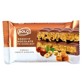 BOLCI Dubai Kadayif Bar with Hazelnut 65g